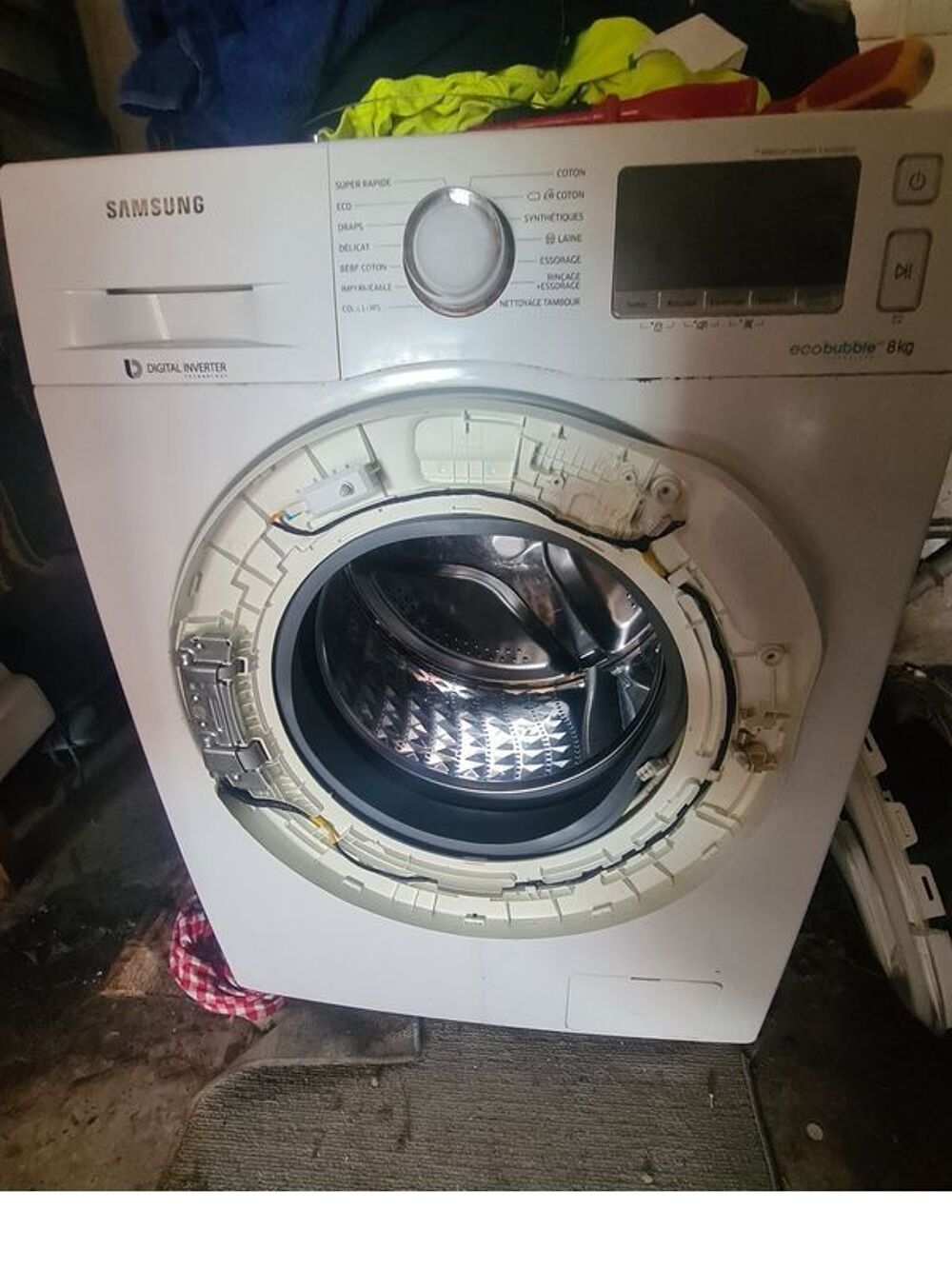 Machine a laver WW8EK6415SW/EF Pour pieces Electroménager