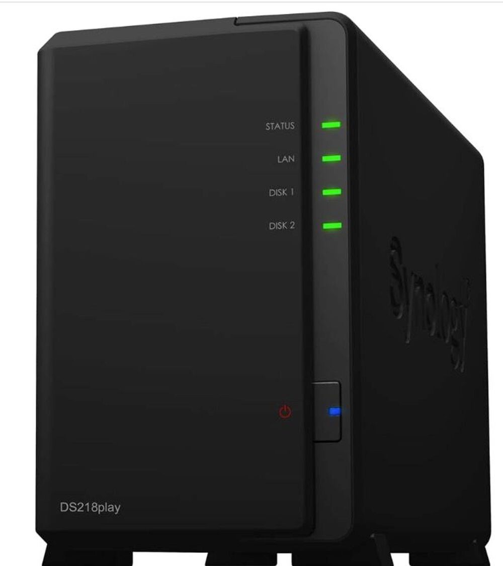 NAS Synology DS218play 2 Bay Desktop NAS Matériel informatique