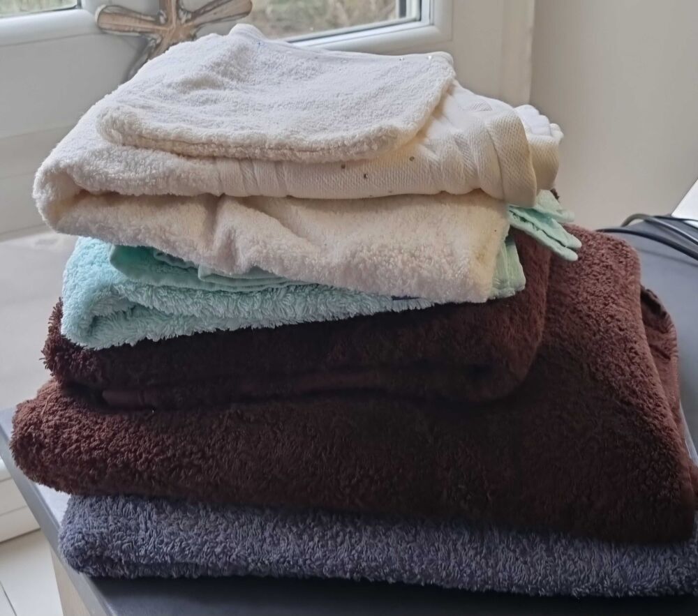 Lot de serviettes, draps de bains et gants Vêtements