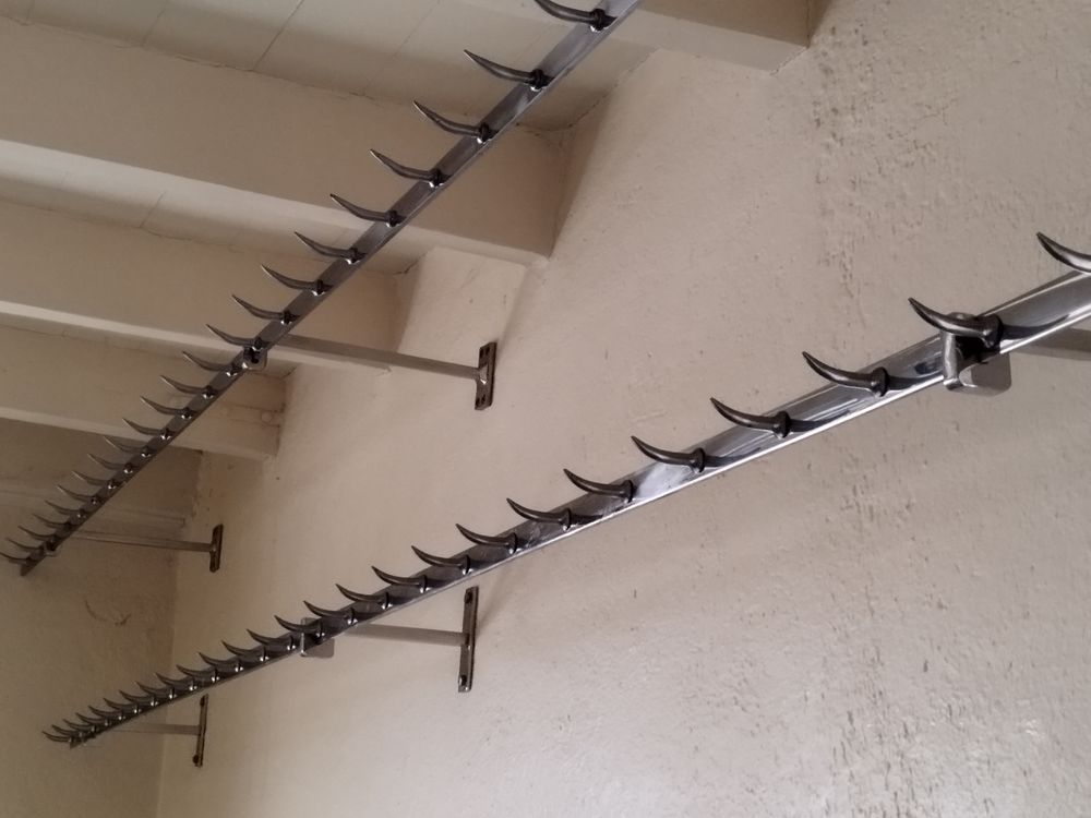 barre &agrave; dents en inox Cuisine
