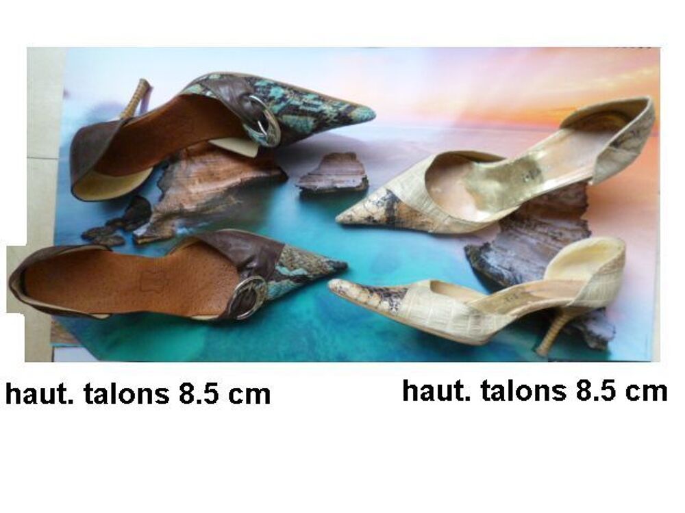 escarpins 38 - 39 - 4 - mocassins 40 Chaussures