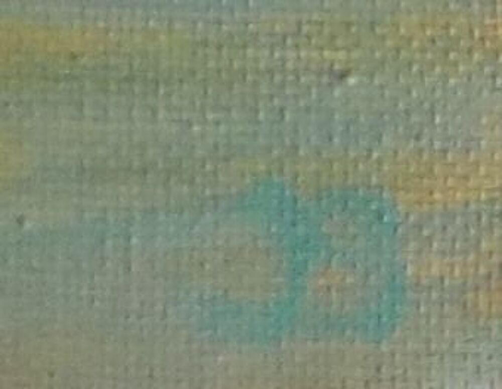 Peinture sur toile villa ESTRELLA 
Haut 83 cms x Large 55 cm Décoration