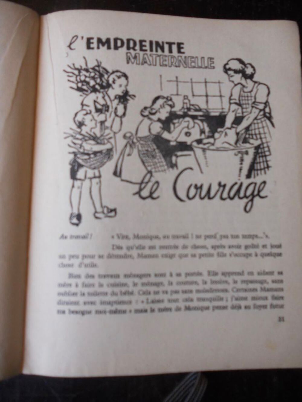 L'&Eacute;DUCATION de JEAN-MARIE. , Mon petit devient grand 1941 Livres et BD