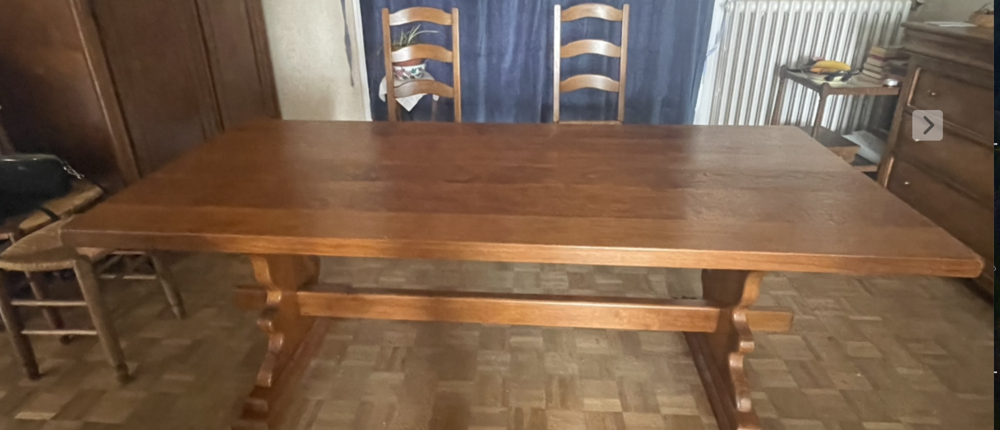 Table monast&egrave;re en ch&ecirc;ne massif Meubles