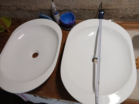 2 Vasques blanche Villeneuve-le-Roi (94)