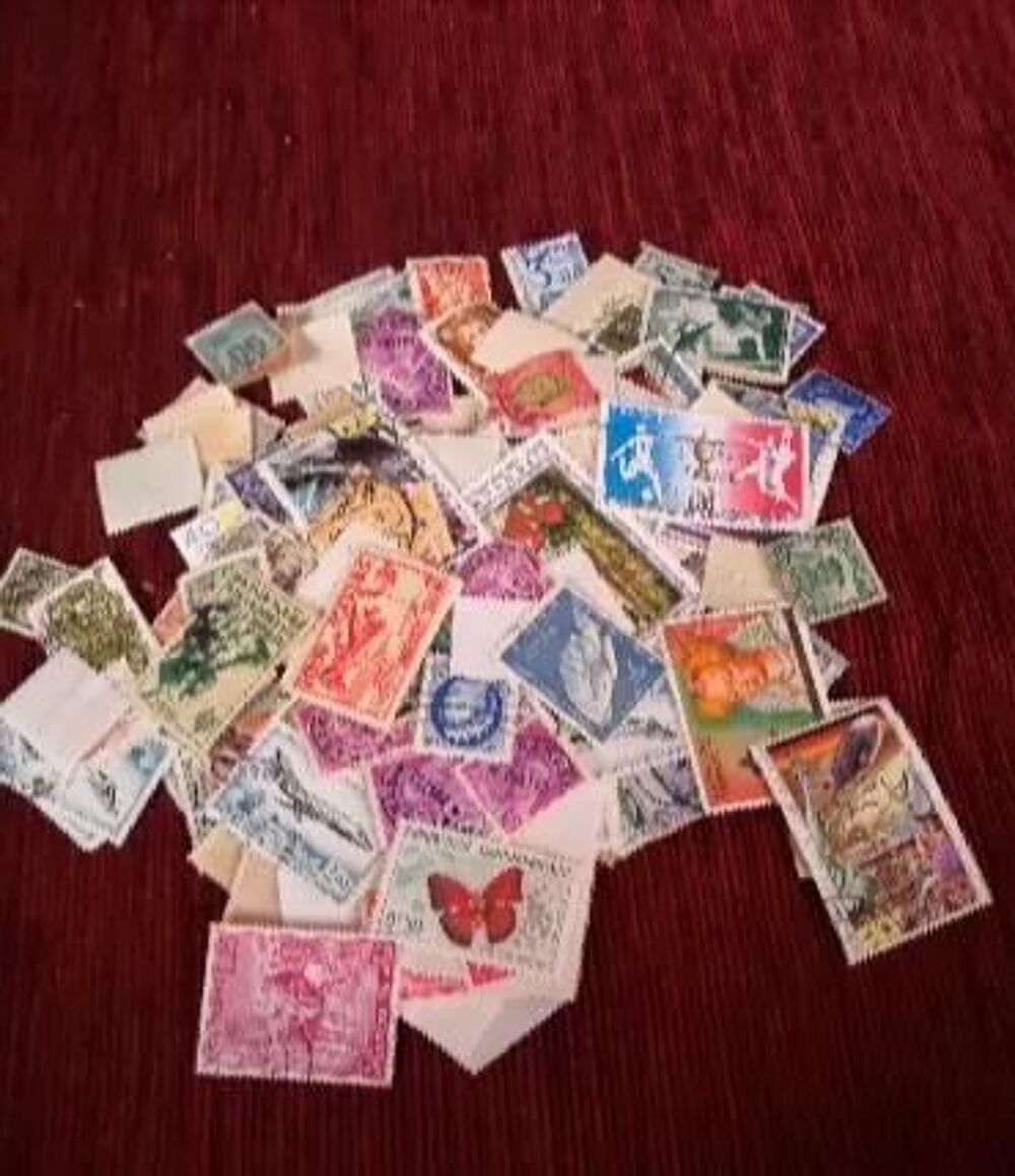 Timbres de collection en vrac tous pays 