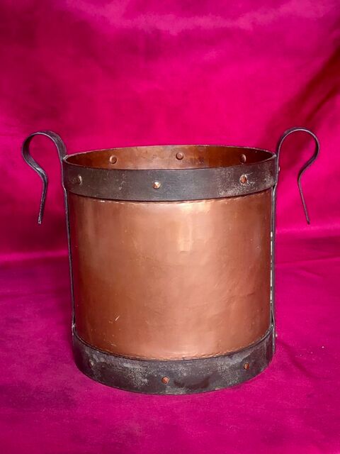 Mesure � grains en cuivre 5 litres 30 Avermes (03)