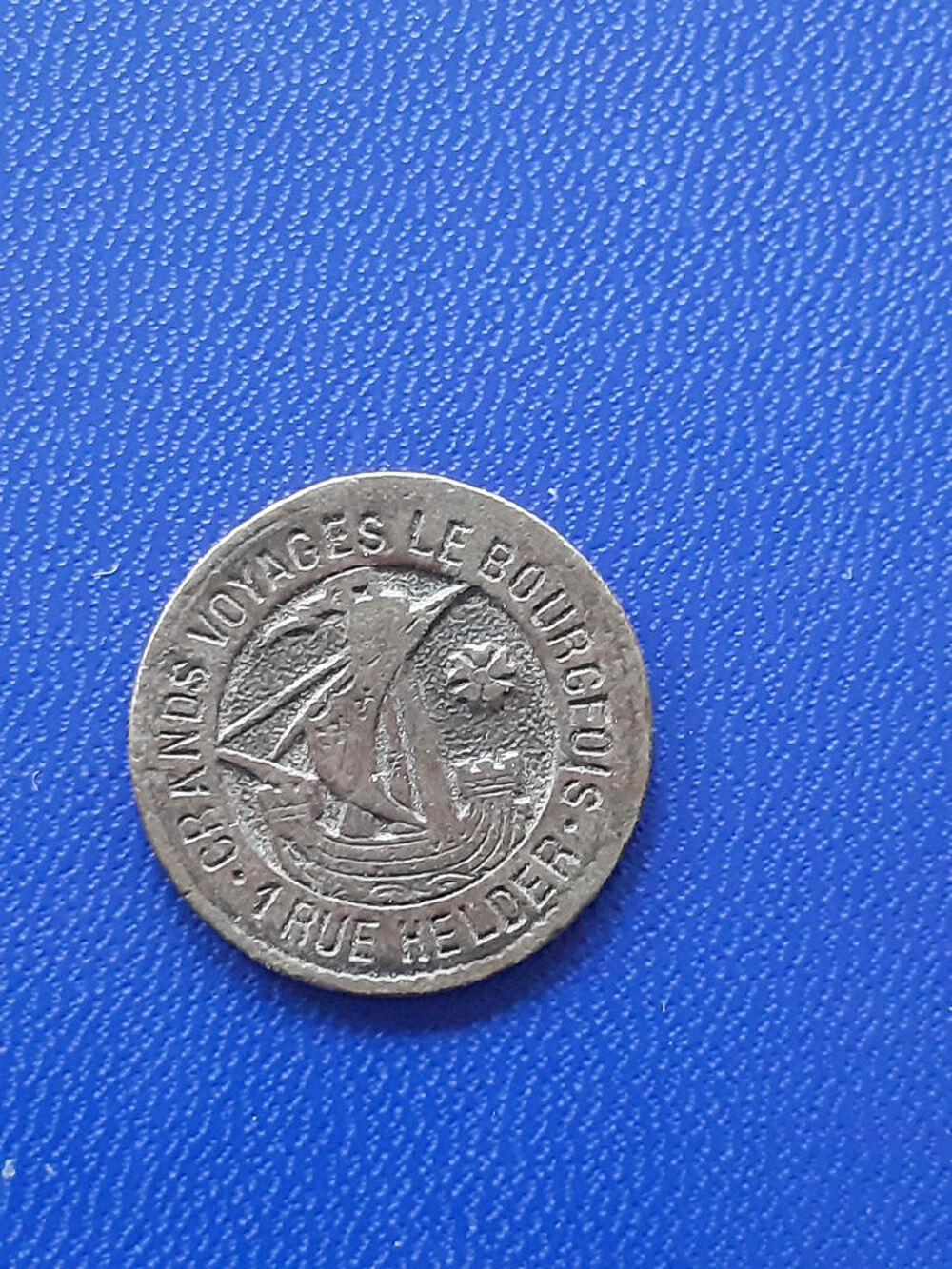 m&eacute;daille Paris Grands Voyages le Bourgeois 