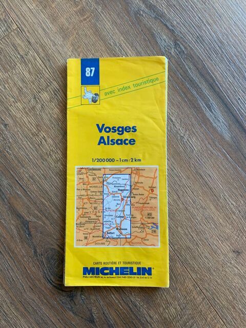 Carte routière et touristique Michelin 87     Vo 2 Saleilles (66)