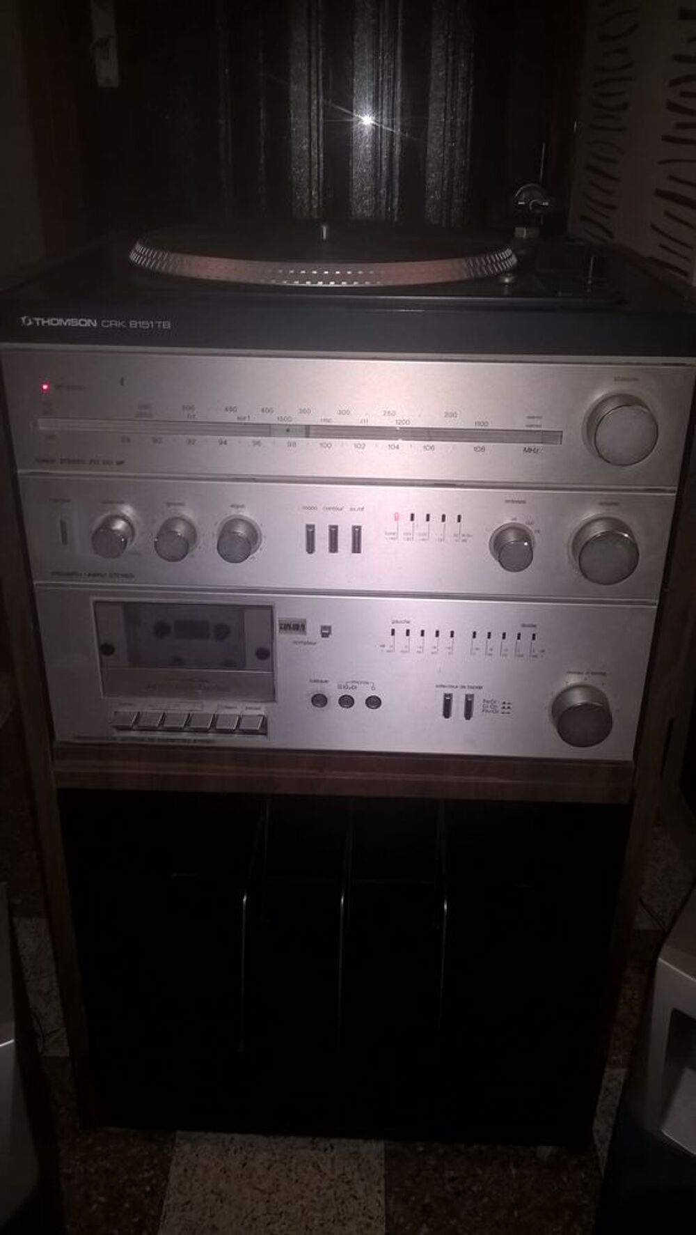 Chaine hifi vintage THOMSON CRK-8151 TB. Audio et hifi