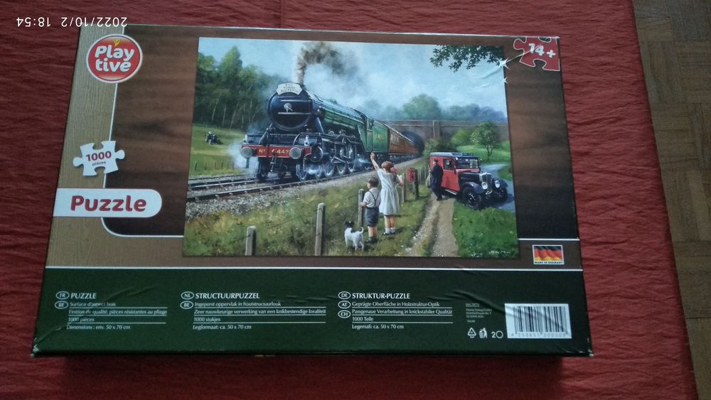 Puzzle train &agrave; vapeur Jeux / jouets