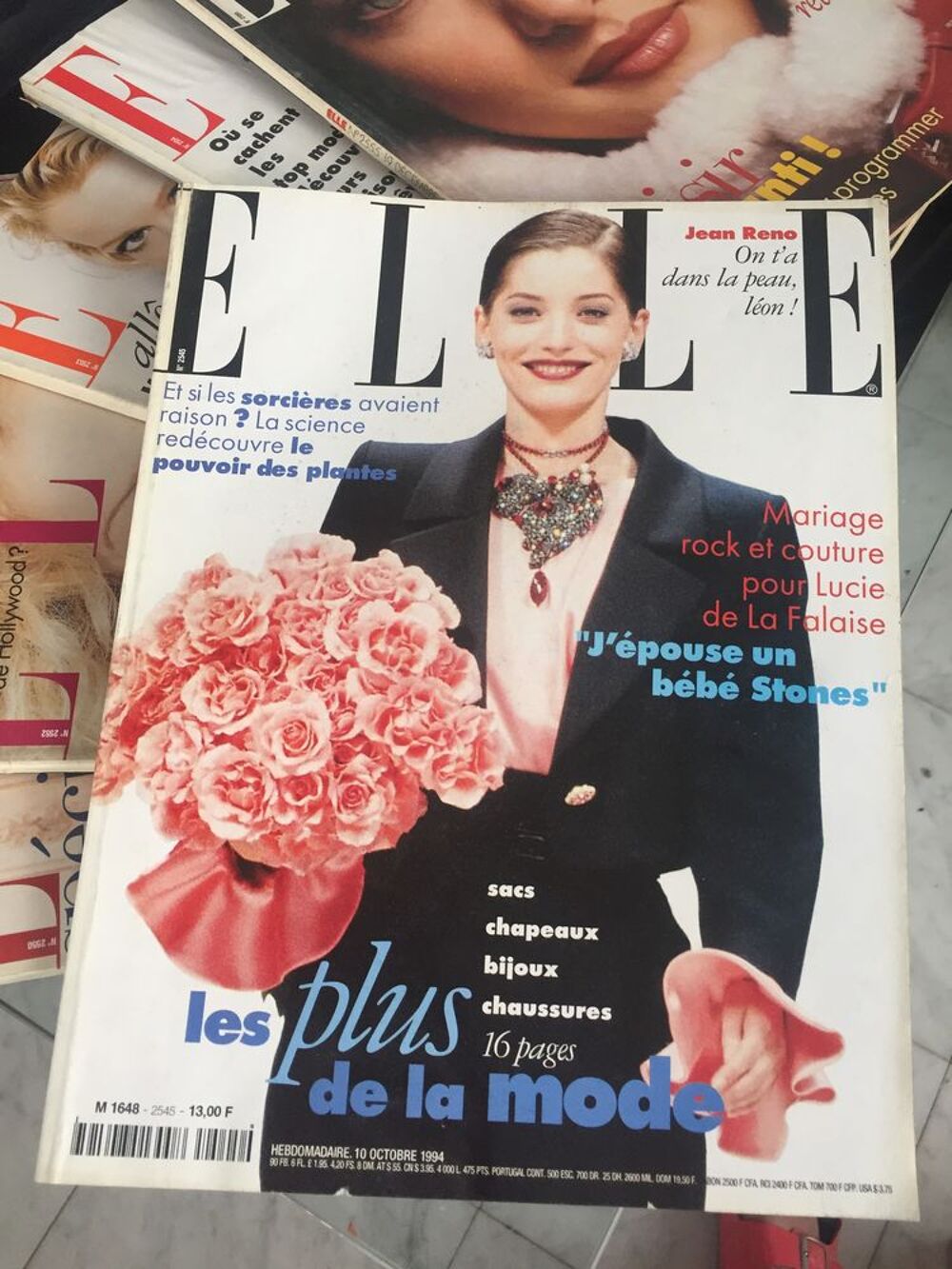 ELLE magazine 1994 Livres et BD