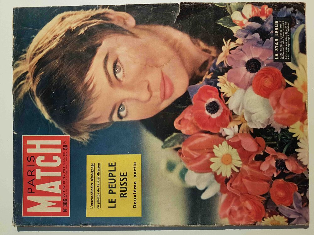Revue/Magazine PARIS MATCH n&deg;306 du 5 au 12 f&eacute;vrier 1955 Livres et BD