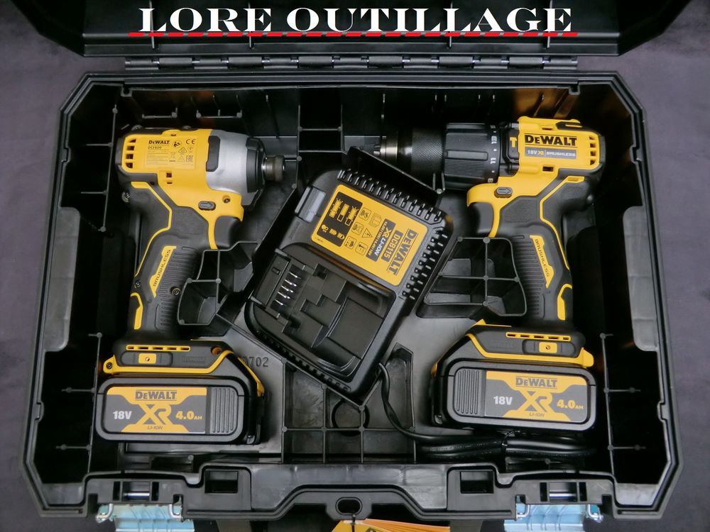 DeWALT DCD709 + DCF809 / Visseuses Bricolage