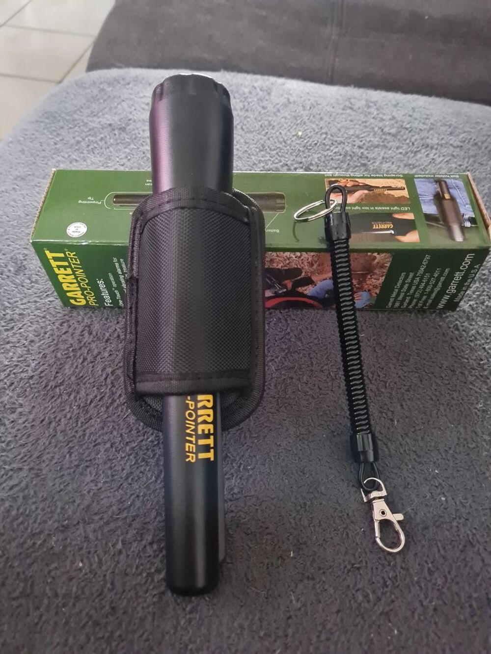 d&eacute;tecteur de m&eacute;taux garrett propointer Sports