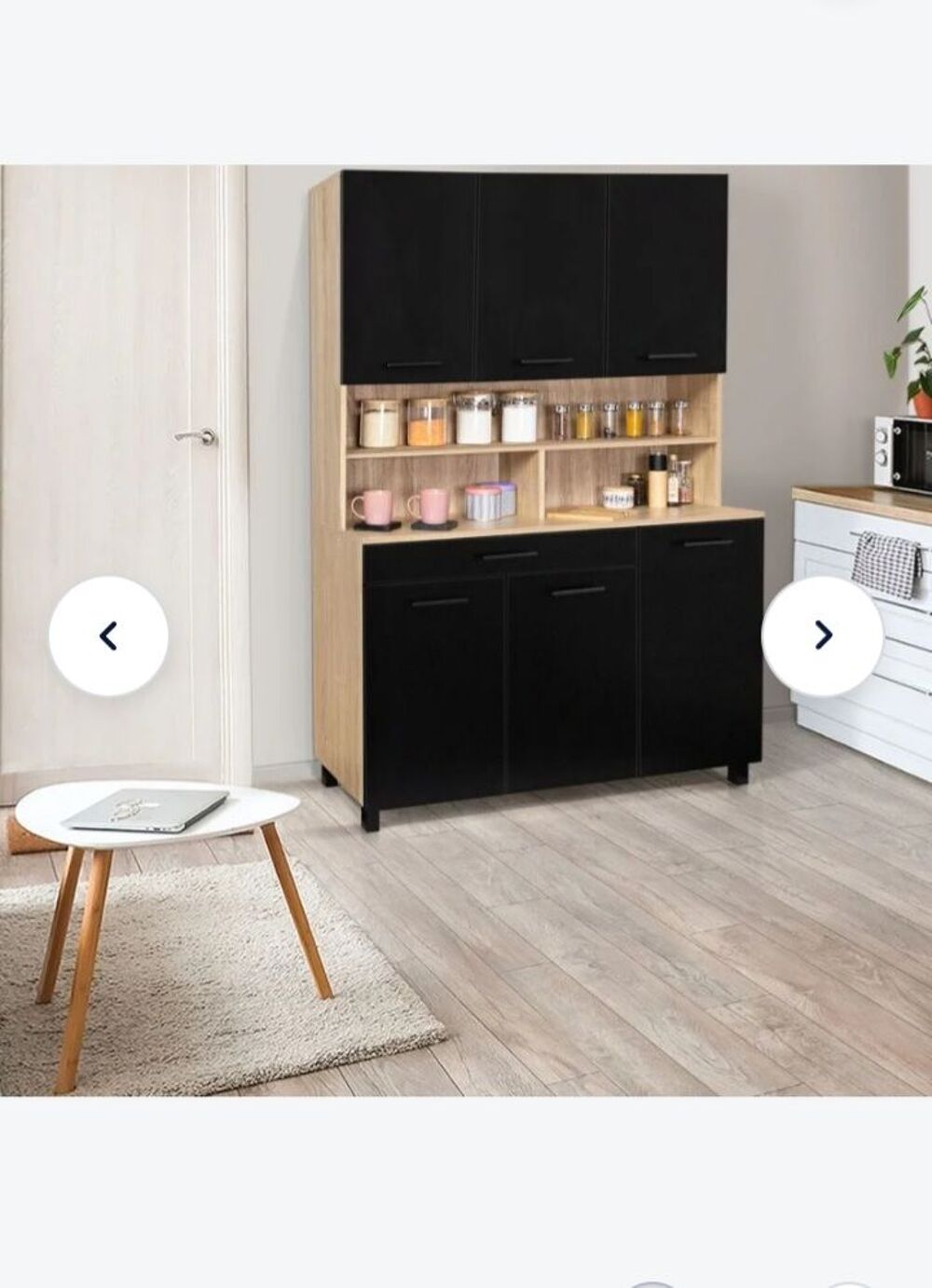 meuble de cuisine +une table de bar
Meubles