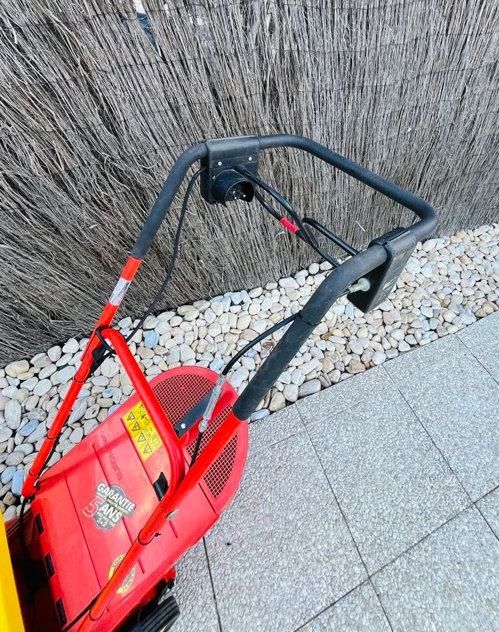 Wolf tondeuse tract&eacute;e &eacute;lectrique 41cm Jardin