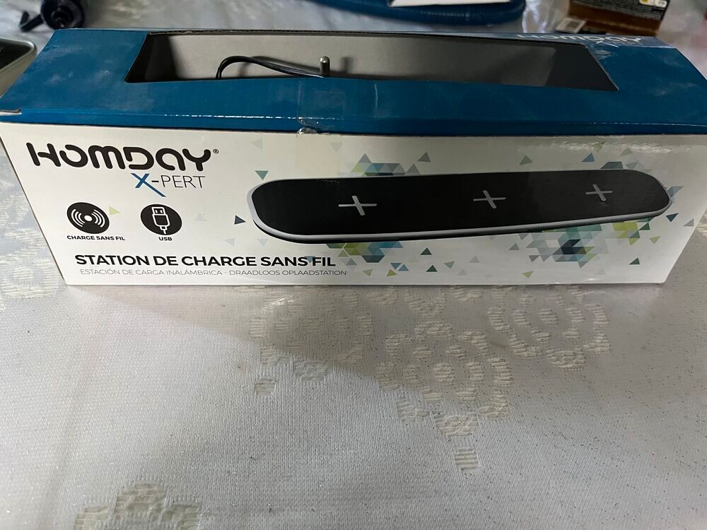station de charge sans fil Homday X-Pert neuf Téléphones et tablettes