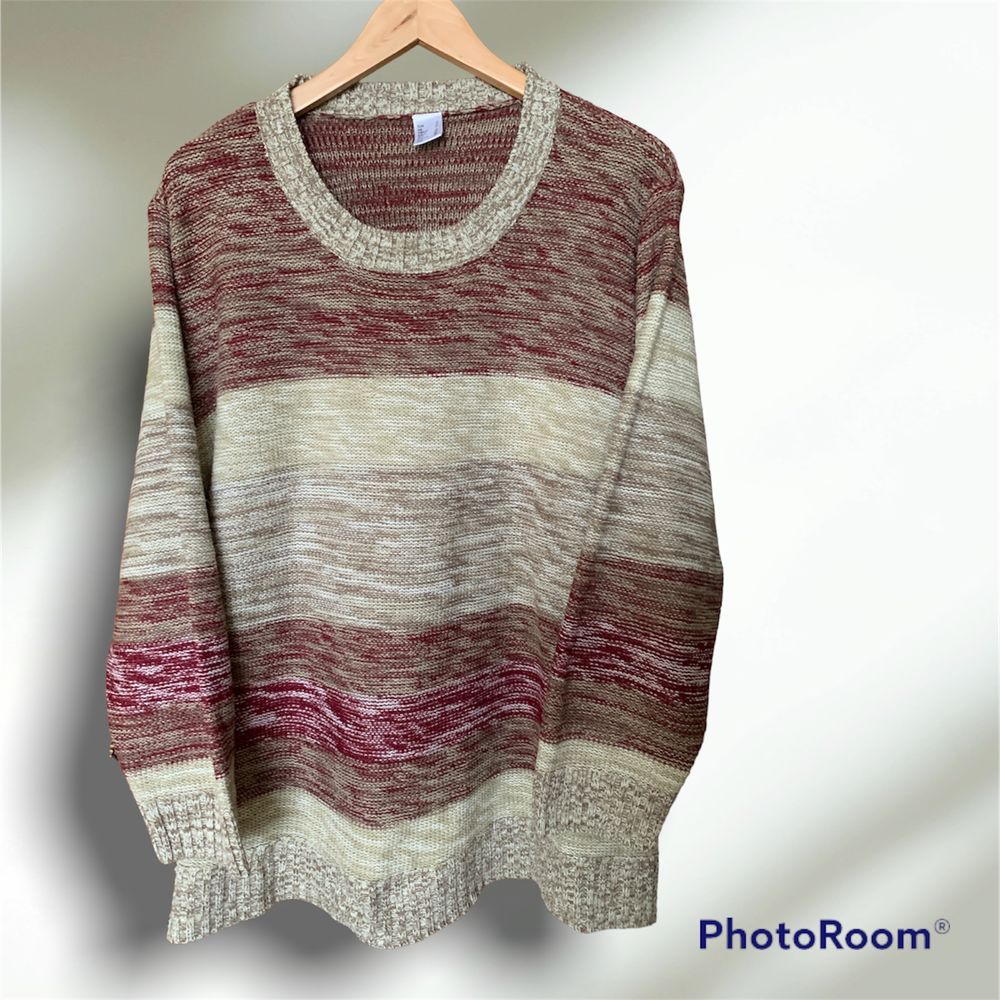 pull col rond grande taille Vêtements