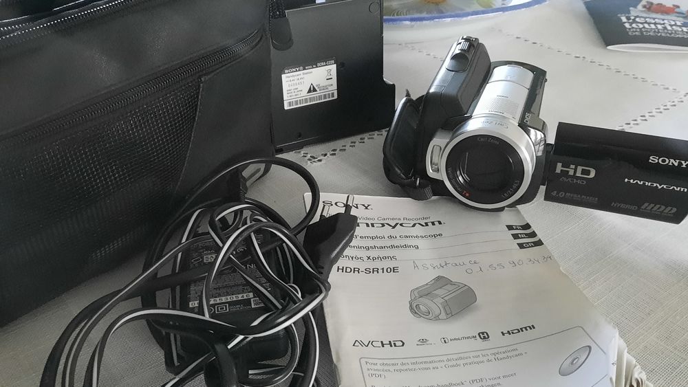 CAMESCOPE SONY HDR-SR10E Photos/Video/TV