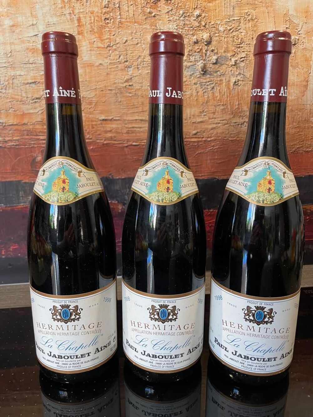 1 Bt HERMITAGE La Chapelle 1998 PAUL JABOULET AINE Cuisine