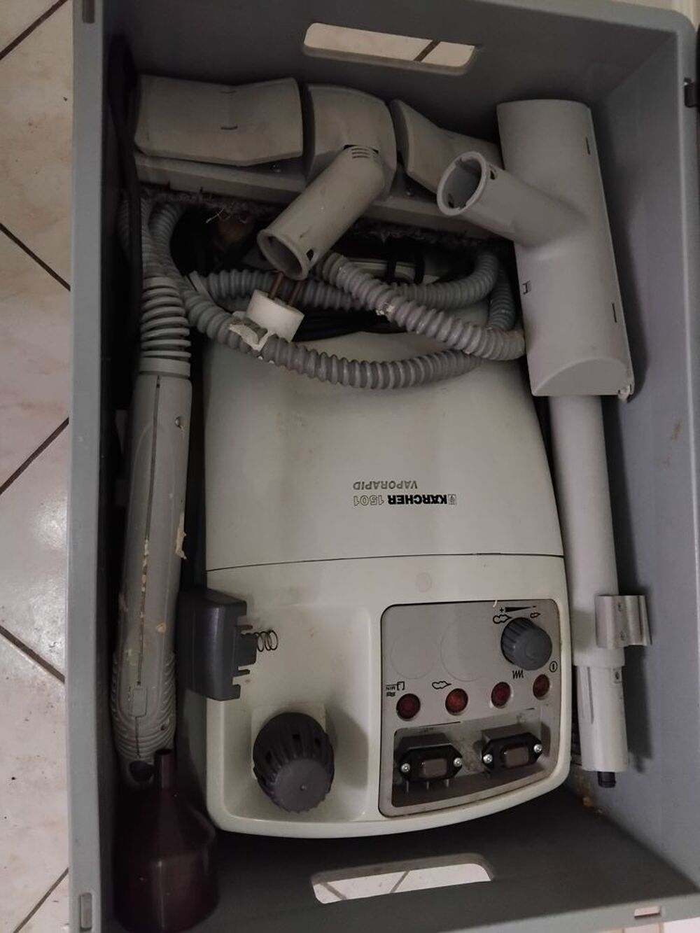 NETTOYEUR VAPEUR MENAGER "TRAINEAUX" HAUTE PRESSION Electroménager