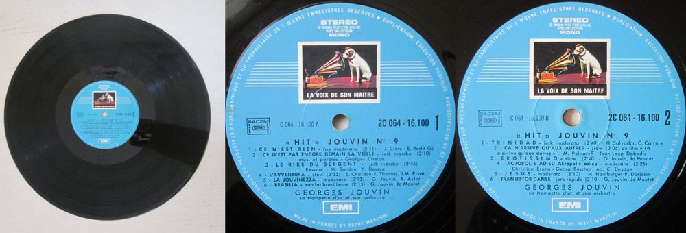 Disques 33 tours Georges Jouvin CD et vinyles