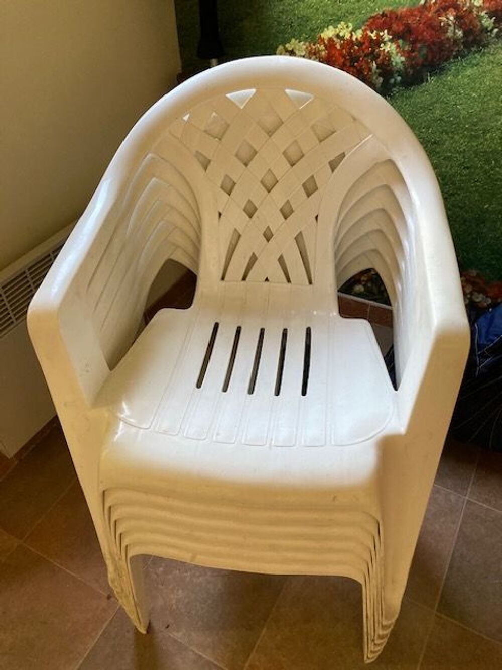 un lot de 6 fauteuil de jardin Meubles