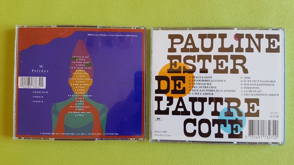 PAULINE ESTER CD et vinyles