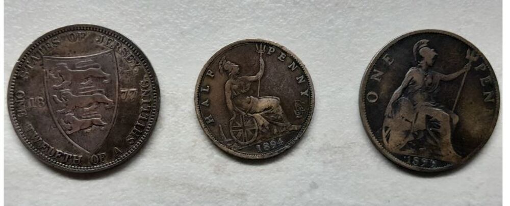 MONNAIES en ARGENT ANGLETERRE 1945 et autres 