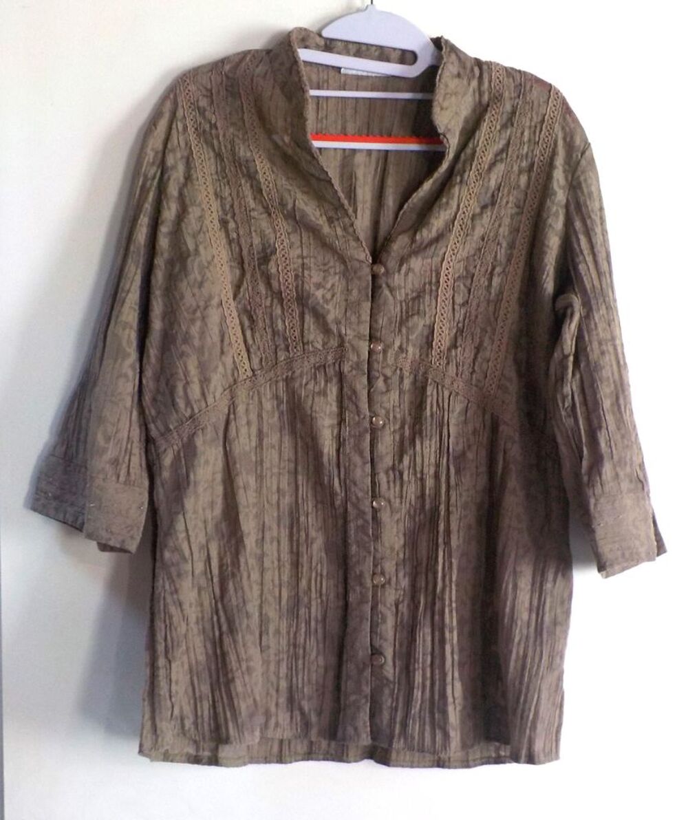 TUNIQUE YESSICA C&amp;A MARRON T48 Vêtements