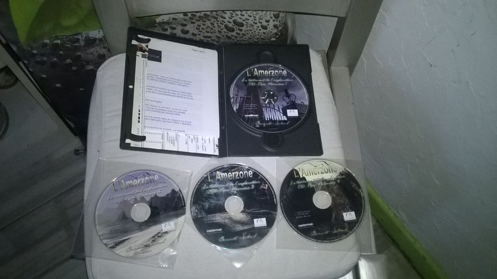 Jeu PC L'Amerzone 
1999
Excellent etat
Complet 4 cd
L'Am Consoles et jeux vidéos