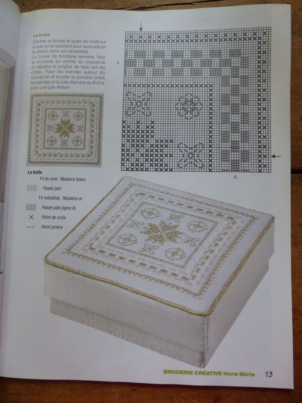  " BRODERIE CREATIVE : MAINS et MERVEILLES " HS n&deg; 2 HARDA Livres et BD