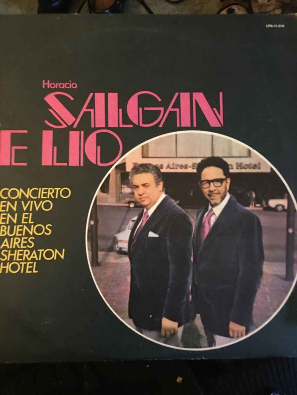 salgan et de lio a l?hotel sheraton de buenos aires live CD et vinyles
