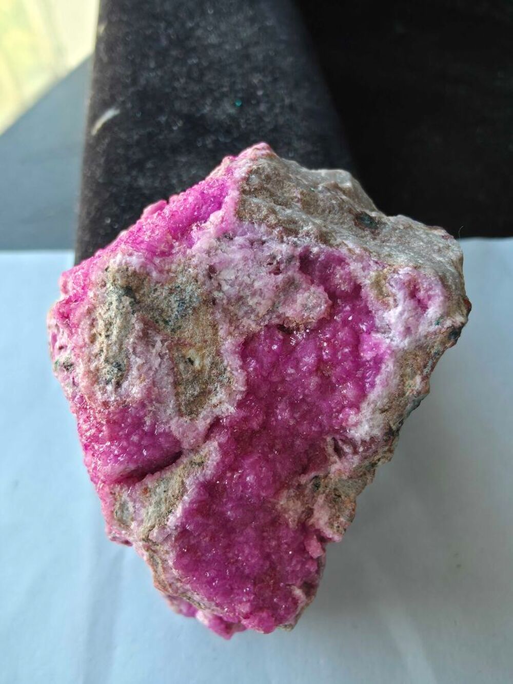 Min&eacute;ral Cobaltocalcite Rose RDC-Collection 76g 
