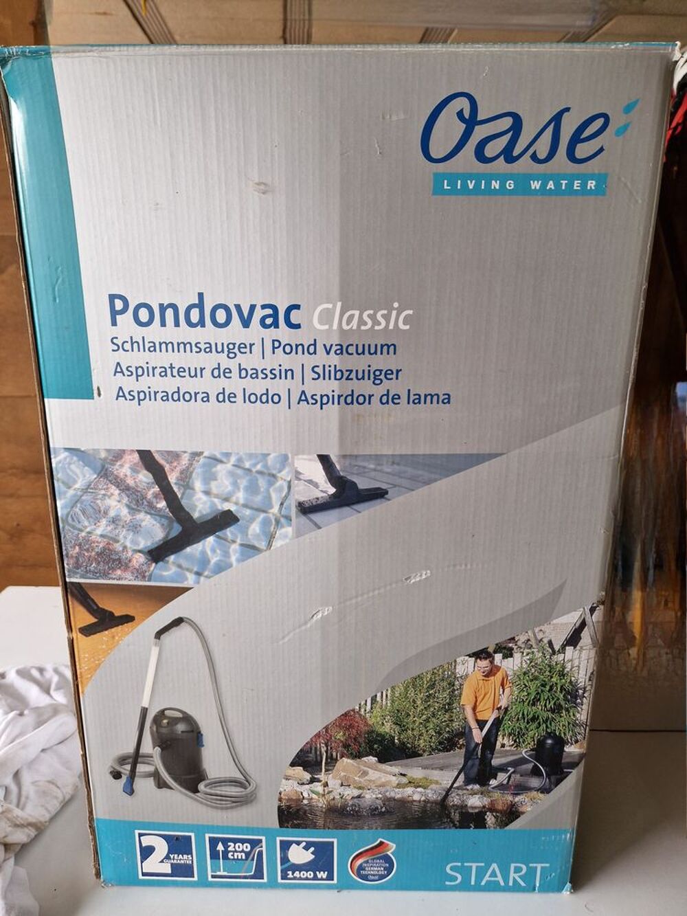 Aspirateur de bassin Oase Pondovac Classic Jardin