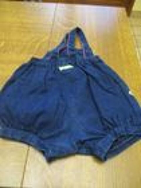 Salopette a bretelles en jeans courte 18 mois 0 Mérignies (59)