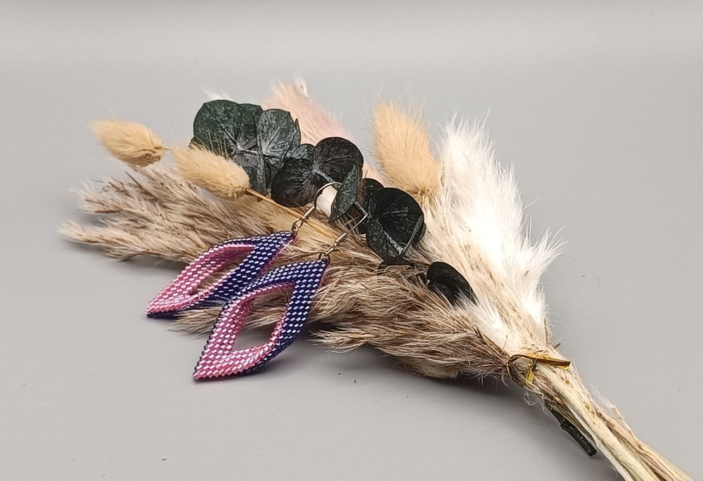 Boucles d'oreilles en perles Miyuki Bijoux et montres