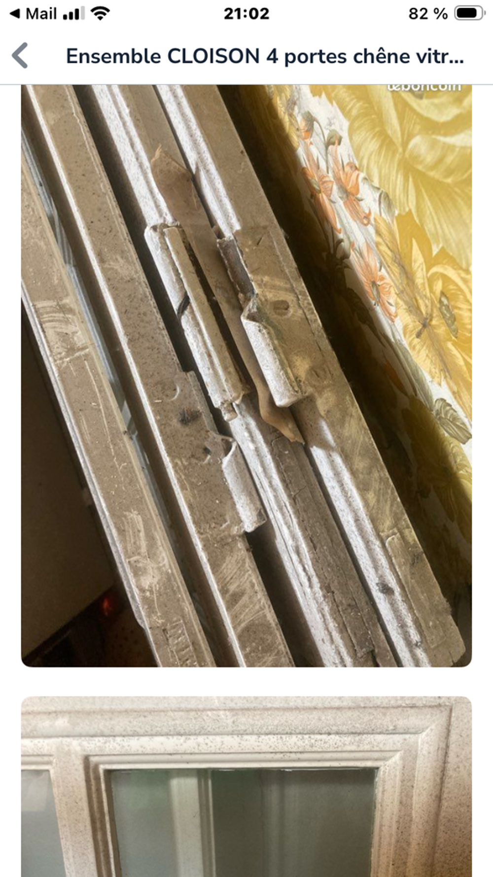 ensemble cloison vitr&eacute;e 4 portes XXL Bricolage