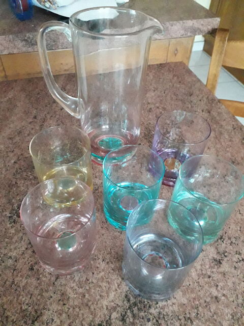 Service verres et son pichet 30 Castelculier (47)