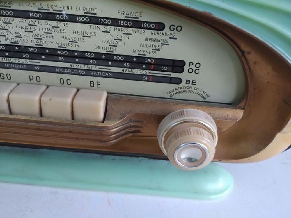 Radio TSF Oceanic Surcouf Vintage Ann&eacute;es 50
