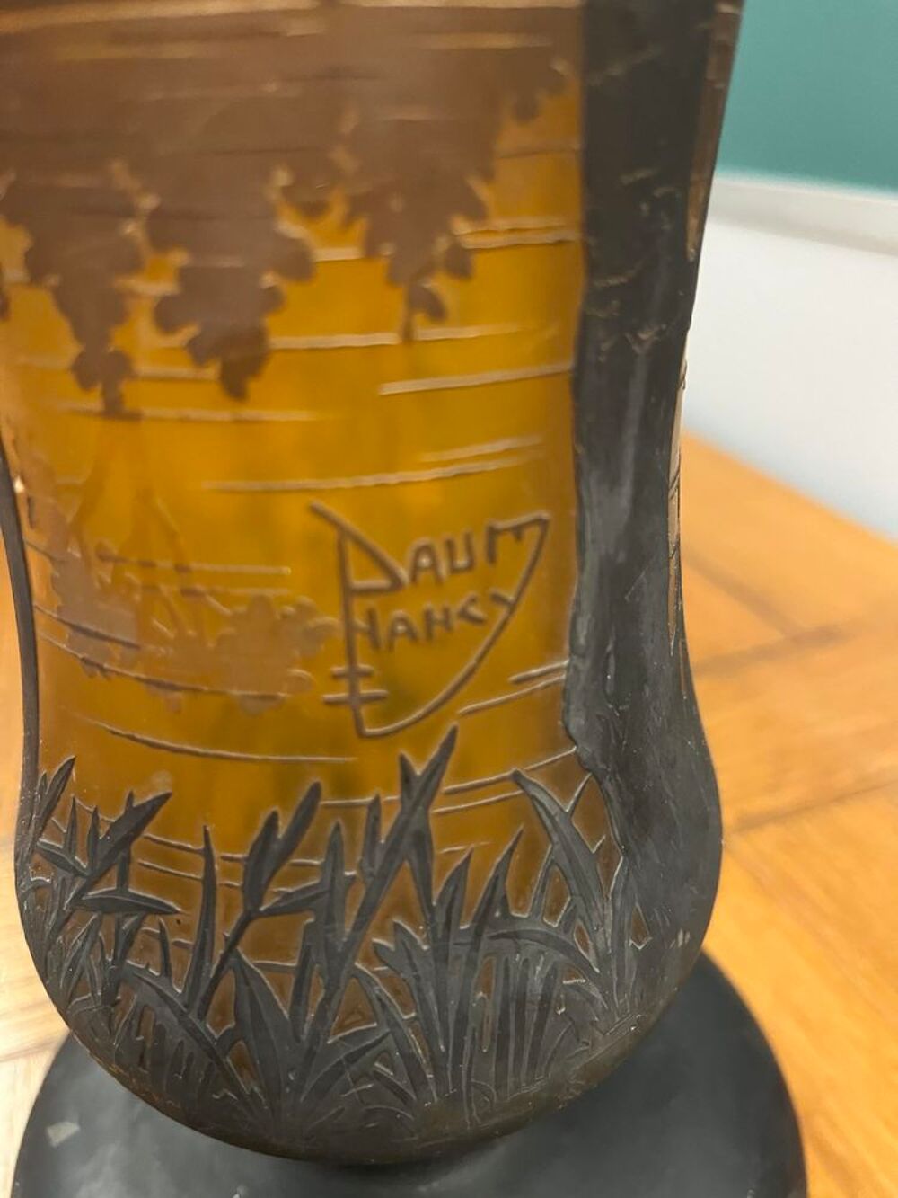 Superbe vase DAUM Décoration