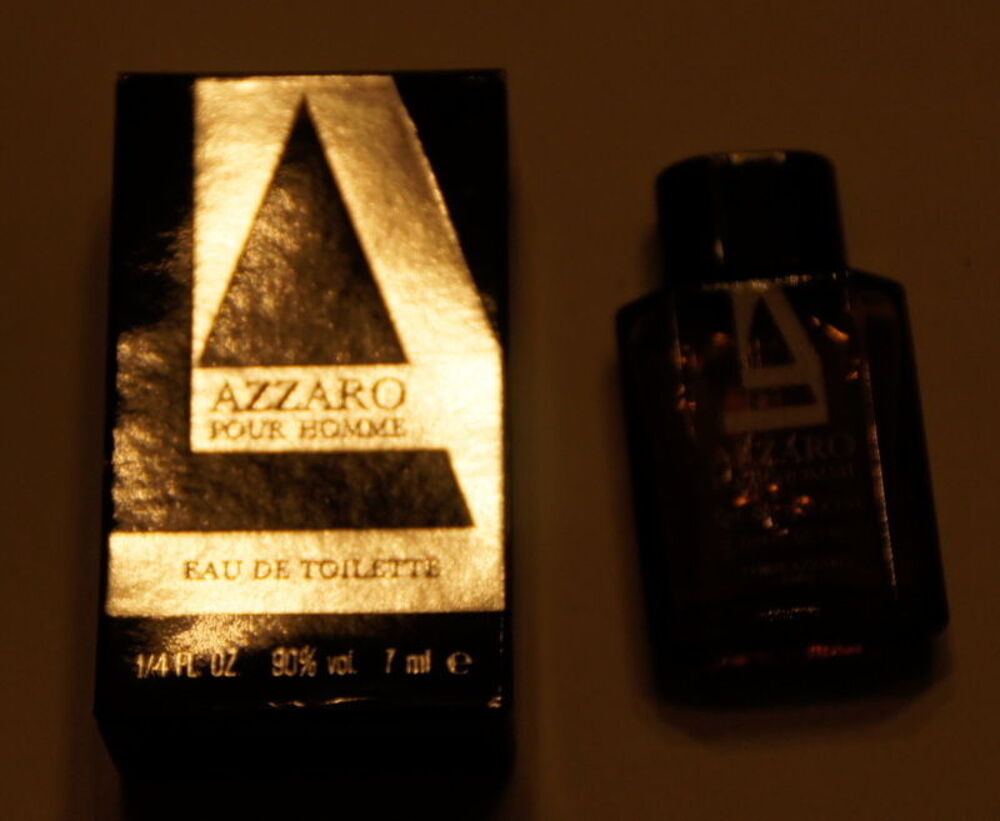 Miniature parfum vintage Azzaro homme 7ml 
