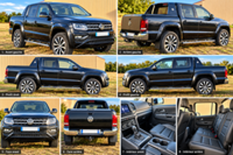 Amarok AMAROK DC 3.0 TDI 258 BVA8 4MOTION 4X4 PERMANENT AVENTURA 2018 occasion 51200 &Eacute;pernay