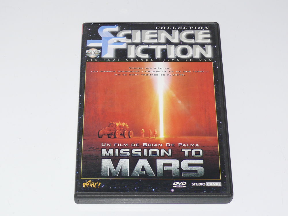 DVD : "Mission to Mars" DVD et blu-ray