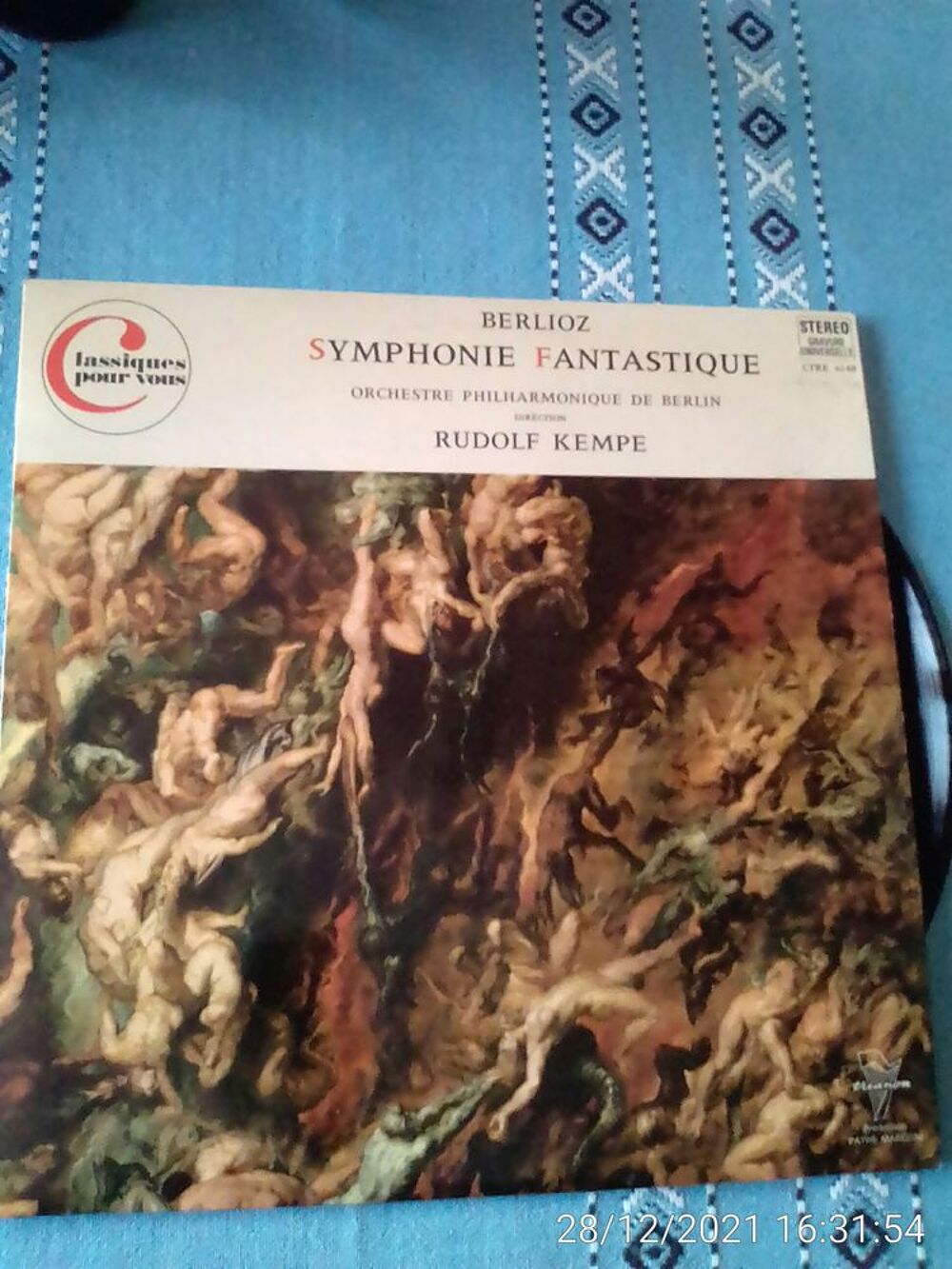 Vinyle 33T SYMPHONIE FANTASTIQUE - BERLIOZ CD et vinyles