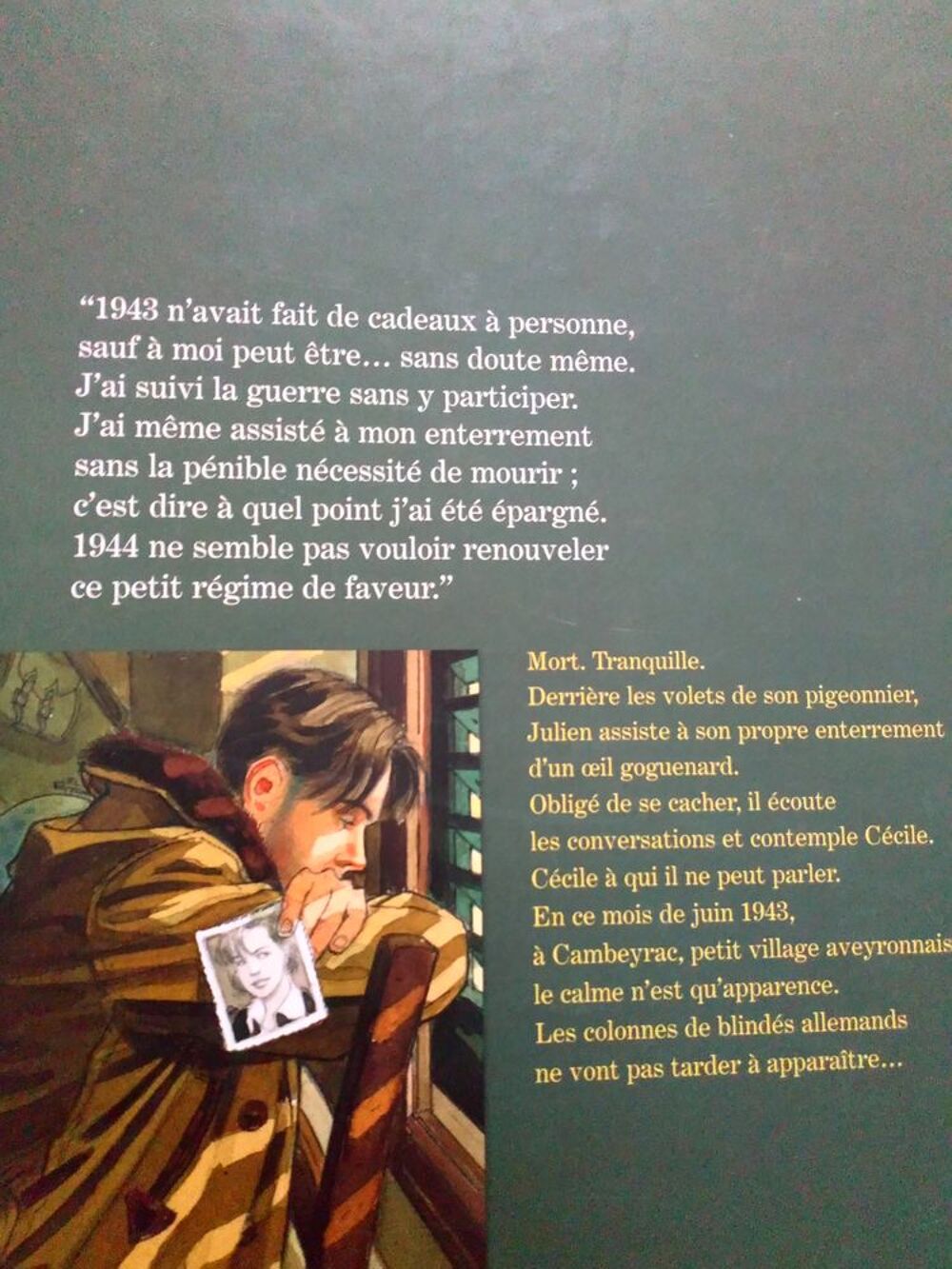 Le sursis de Gibrat Livres et BD
