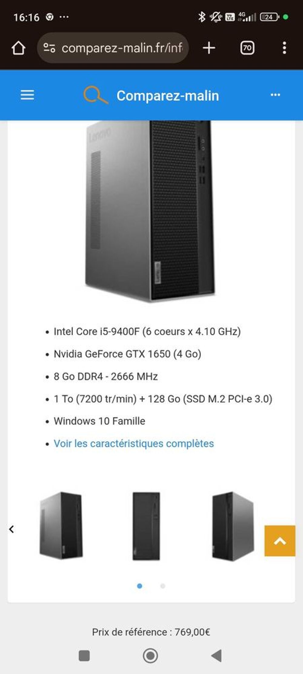 set gamer lenovo Matériel informatique