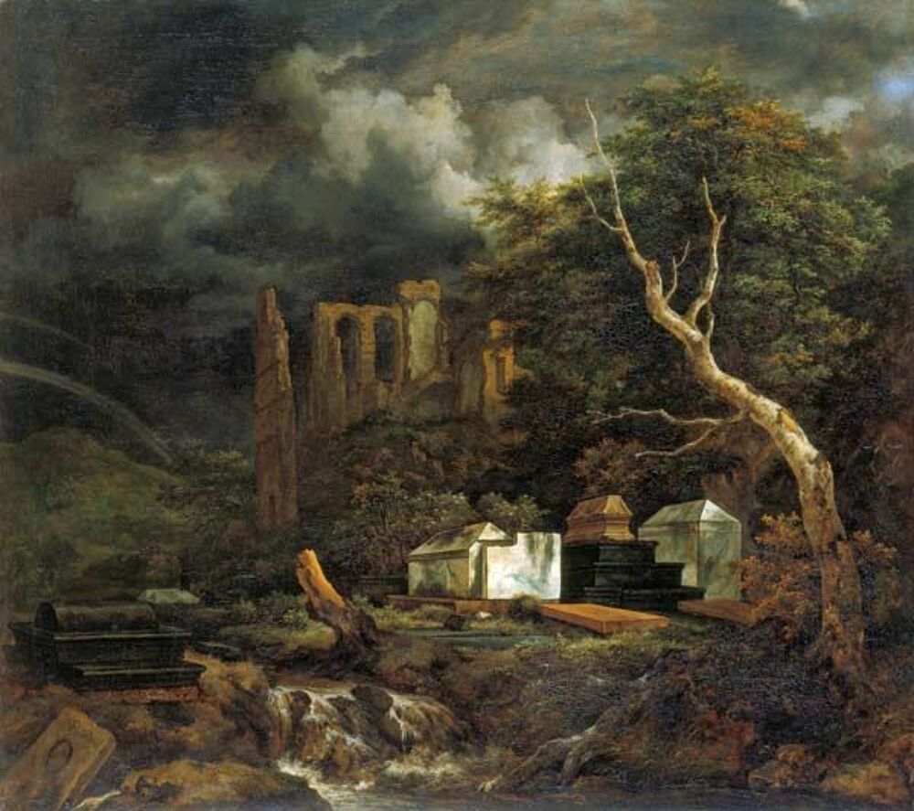 Copies de tableaux : El Greco, van Ruisdael, Baldung Grien Décoration