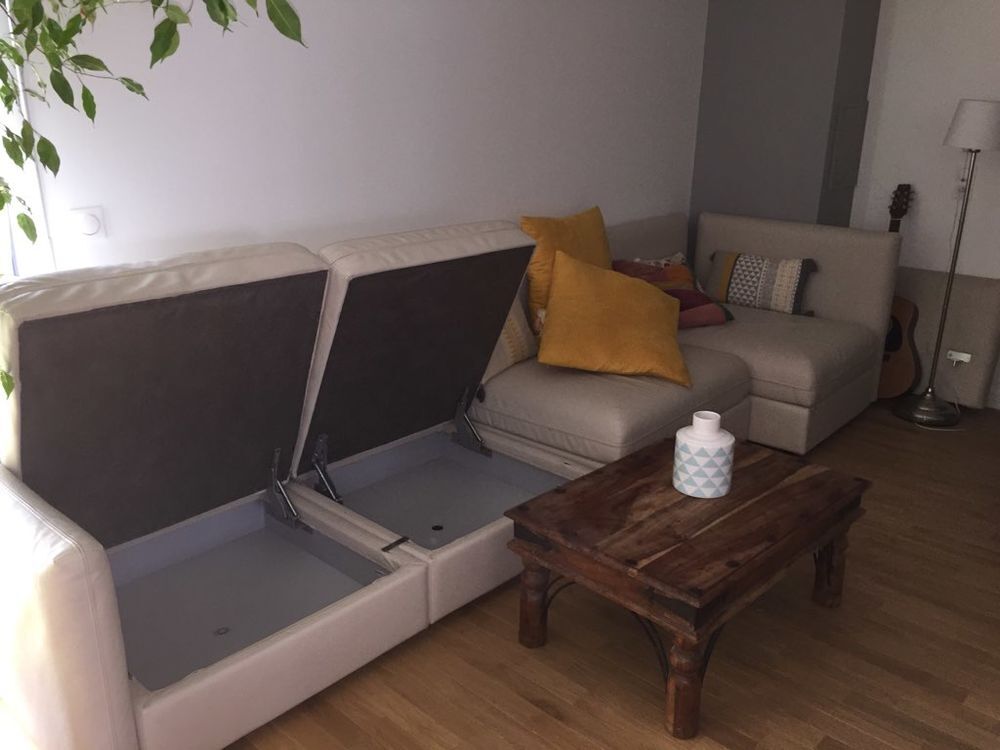 2 canap&eacute;s modulables en tr&egrave;s bon &eacute;tat Meubles